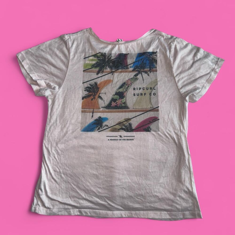 Rip curl pink surf graphic